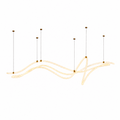 Aurelium Modern Line Art Geometry Chandelier