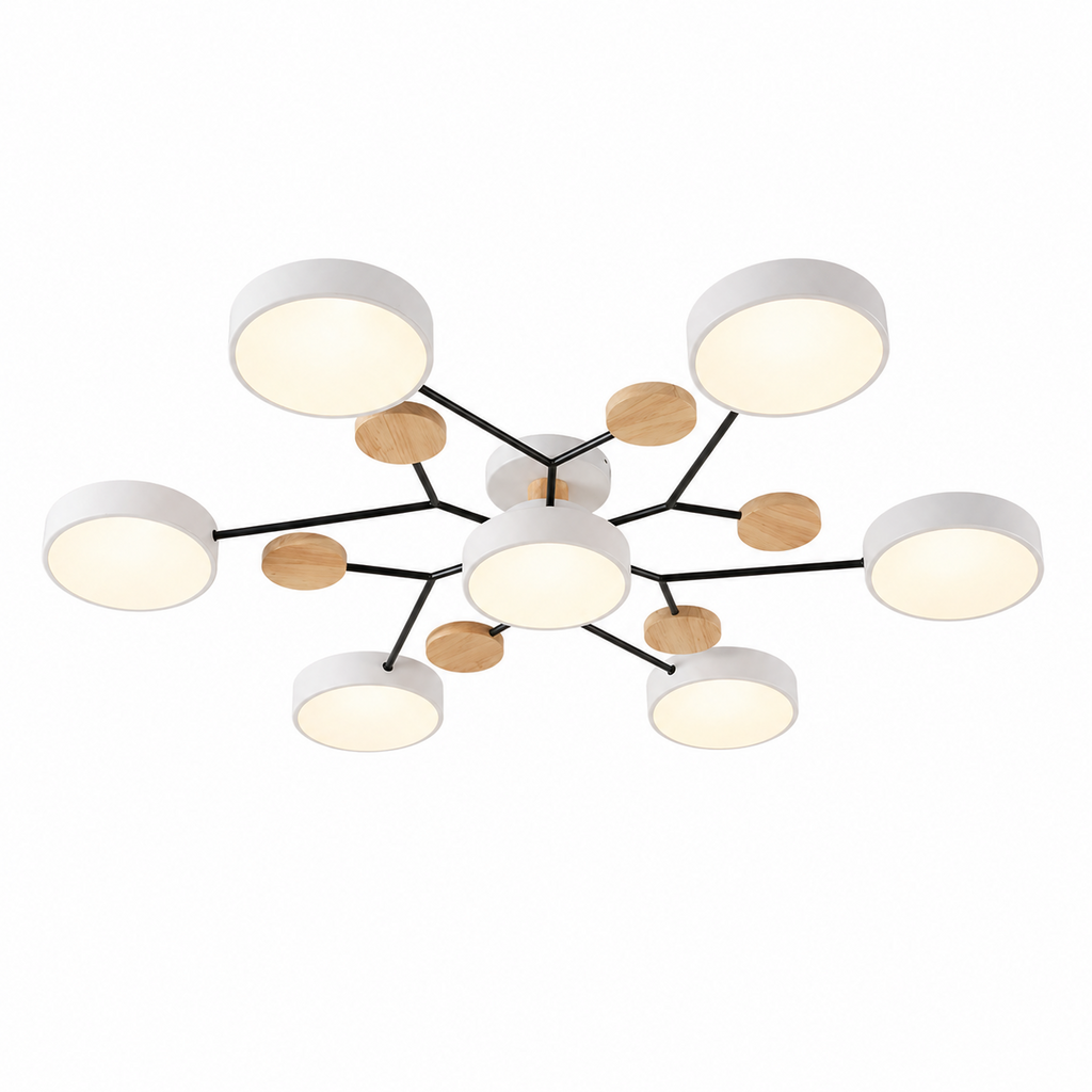 Velorien LED Semi-Flush Mount Ceiling Light