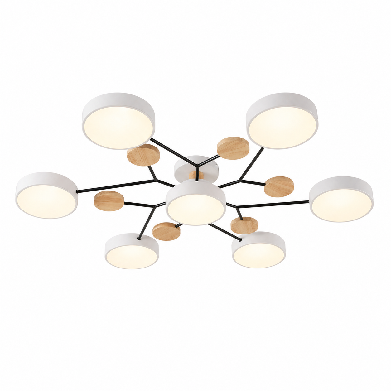 Velorien LED Semi-Flush Mount Ceiling Light